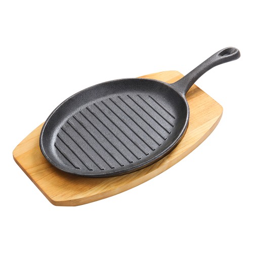 Cast iron skillet - iron,