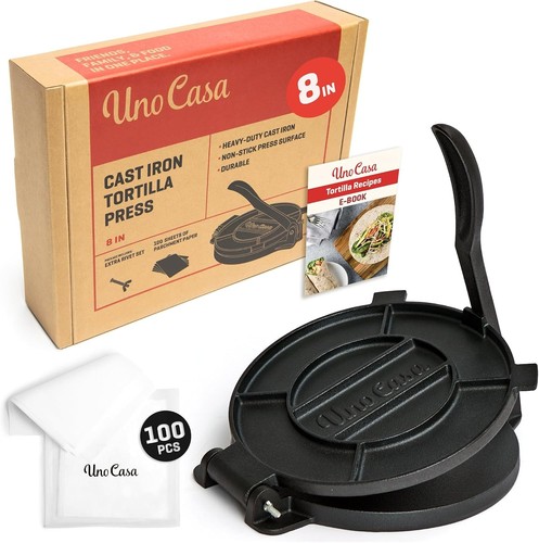 Tortilla press cast - press,