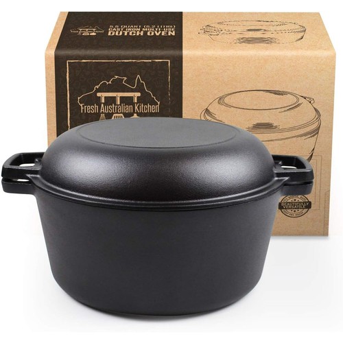 Pre seasoned cast - seasoned, iron