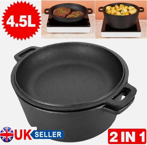 Seasoned cast iron - in,