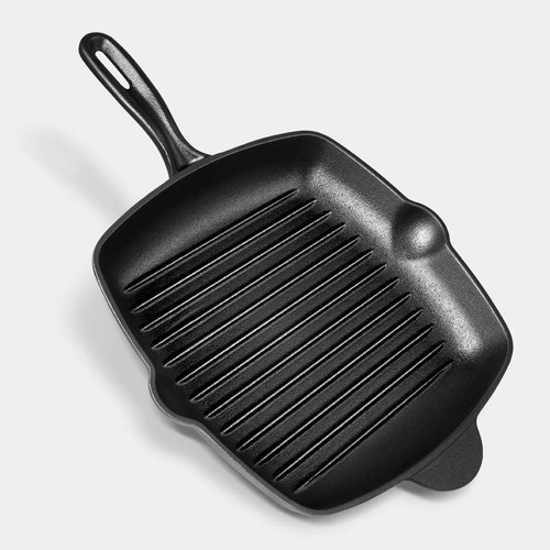 Seasoned cast iron - cast, griddle