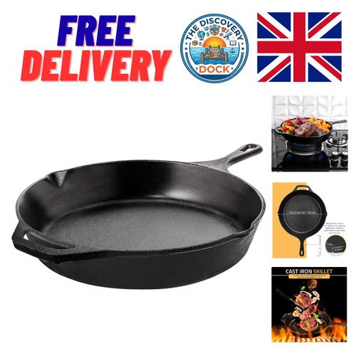 Durable pre seasoned cast iron - pre-seasoned,