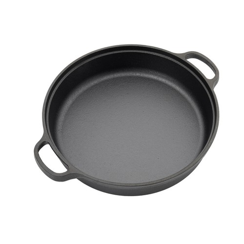 Cast iron skillet frying - iron, pan
