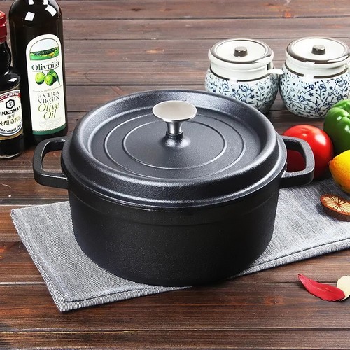 Cast iron casserole - casserole, pan