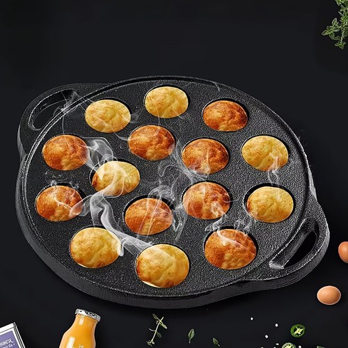Pre seasoned cast - cast, iron