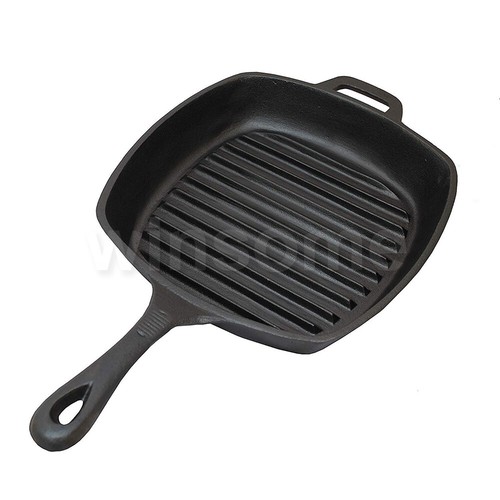 Pre seasoned cast - pre-seasoned, iron