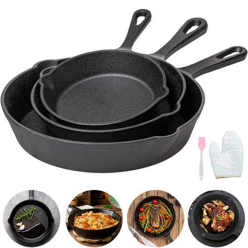 Set pre seasoned cast - of, 3