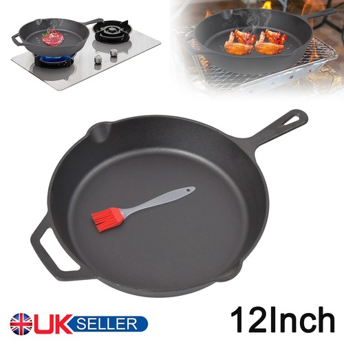Inch cast iron frying pan - inch,