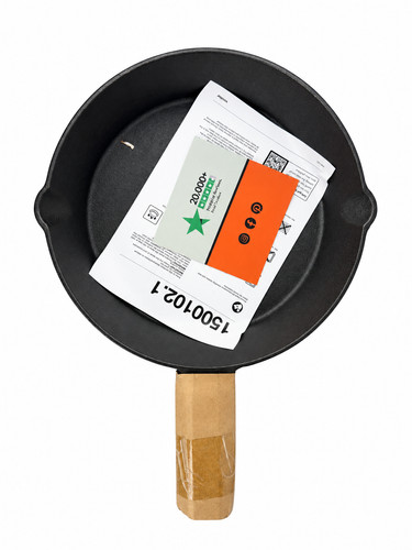 Vonshef cast iron skillet - iron,