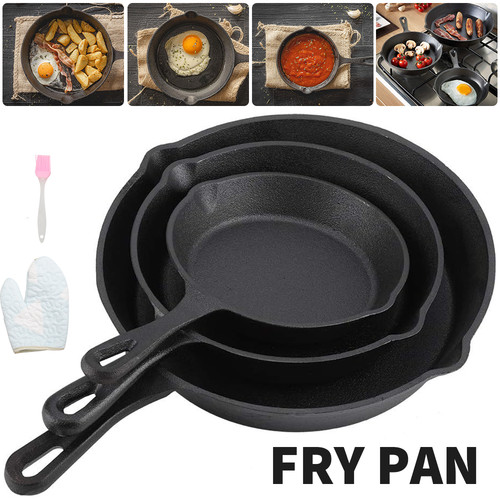 Set cast iron non - cast,
