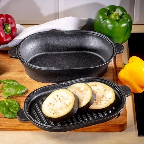 2in1 cast iron dutch - iron, oven
