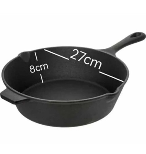 27cm skillet cast iron - skillet,